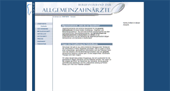 Desktop Screenshot of bvaz-allgemeinzahnaerzte.de